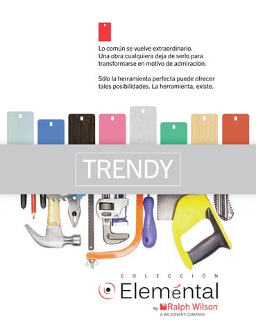 Wilsonart 家具目录 · Catalogo Eleméntal 第 16 页