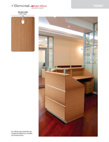 Wilsonart 家具目录 · Catalogo Eleméntal 第 21 页