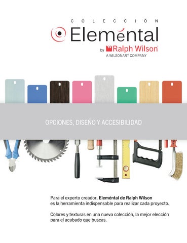 Wilsonart 家具目录 · Catalogo Eleméntal 第 3 页