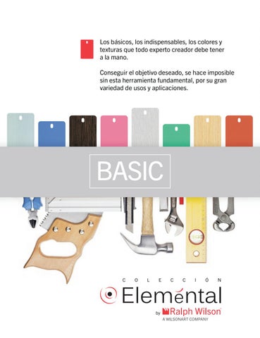 Wilsonart 家具目录 · Catalogo Eleméntal 第 4 页