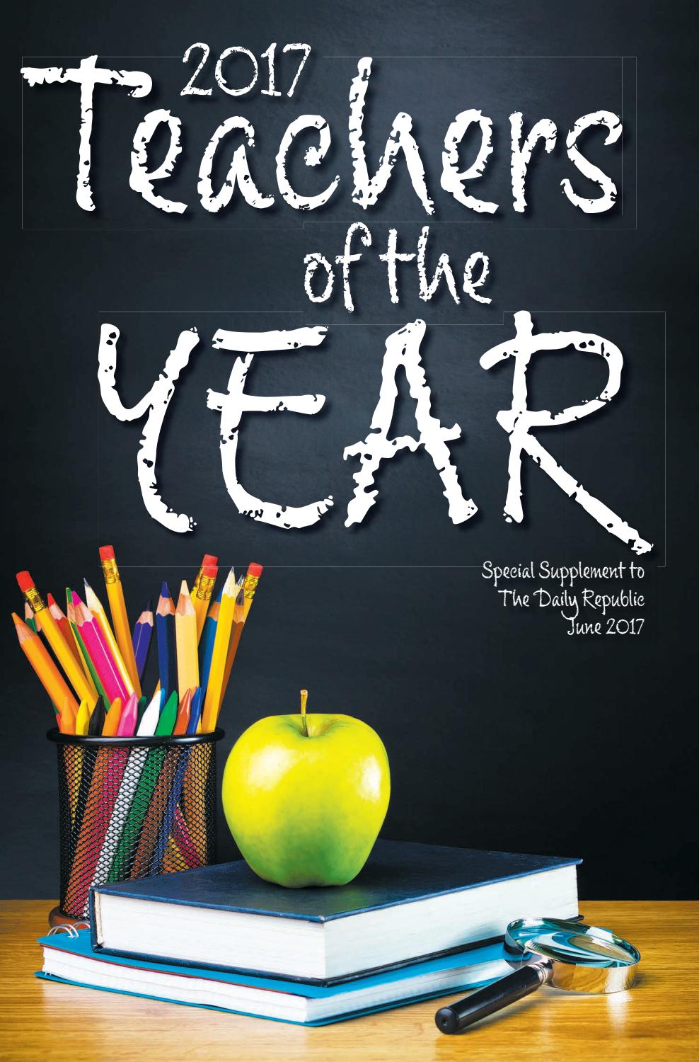 Teacher of the Year 2017 by Mitchell Republic Issuu