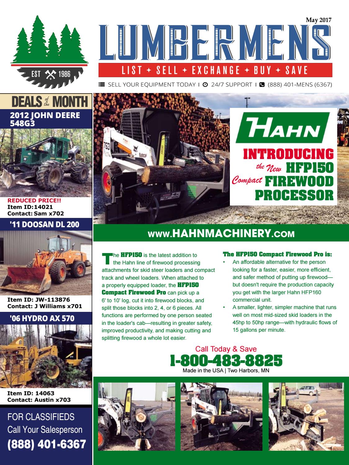 Lumbermens Magazine Used Equipment May 2017 by Lumbermens Magazine
