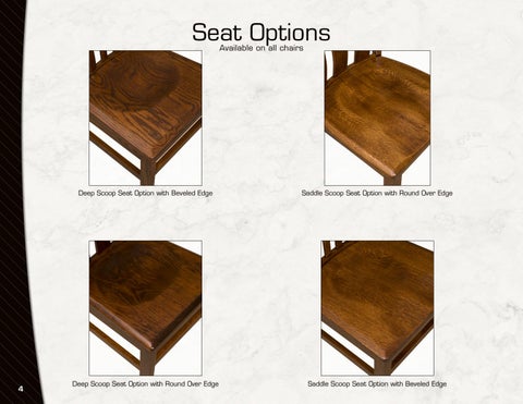E & G Amish Furniture 2017 Artisan Chairs 家具目录 / Dining Chairs / 第 4 页