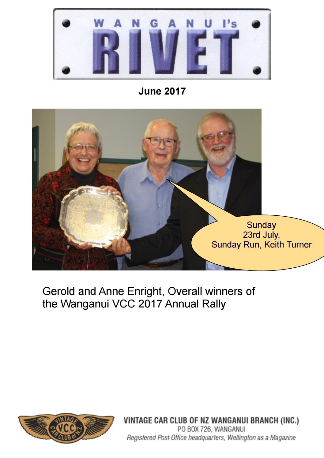 Wanganui VCC June 2017 by Vintage Car Club of New Zealand Issuu