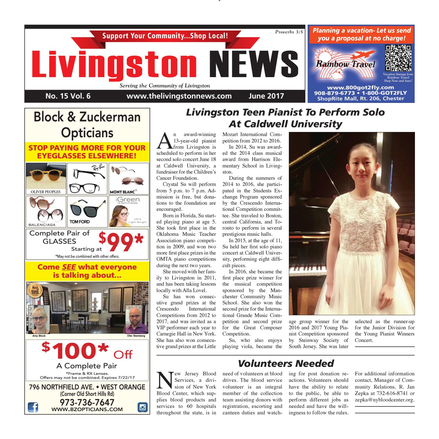 Livingston news june 2017 by My Life Publications..Maljon LLC Issuu