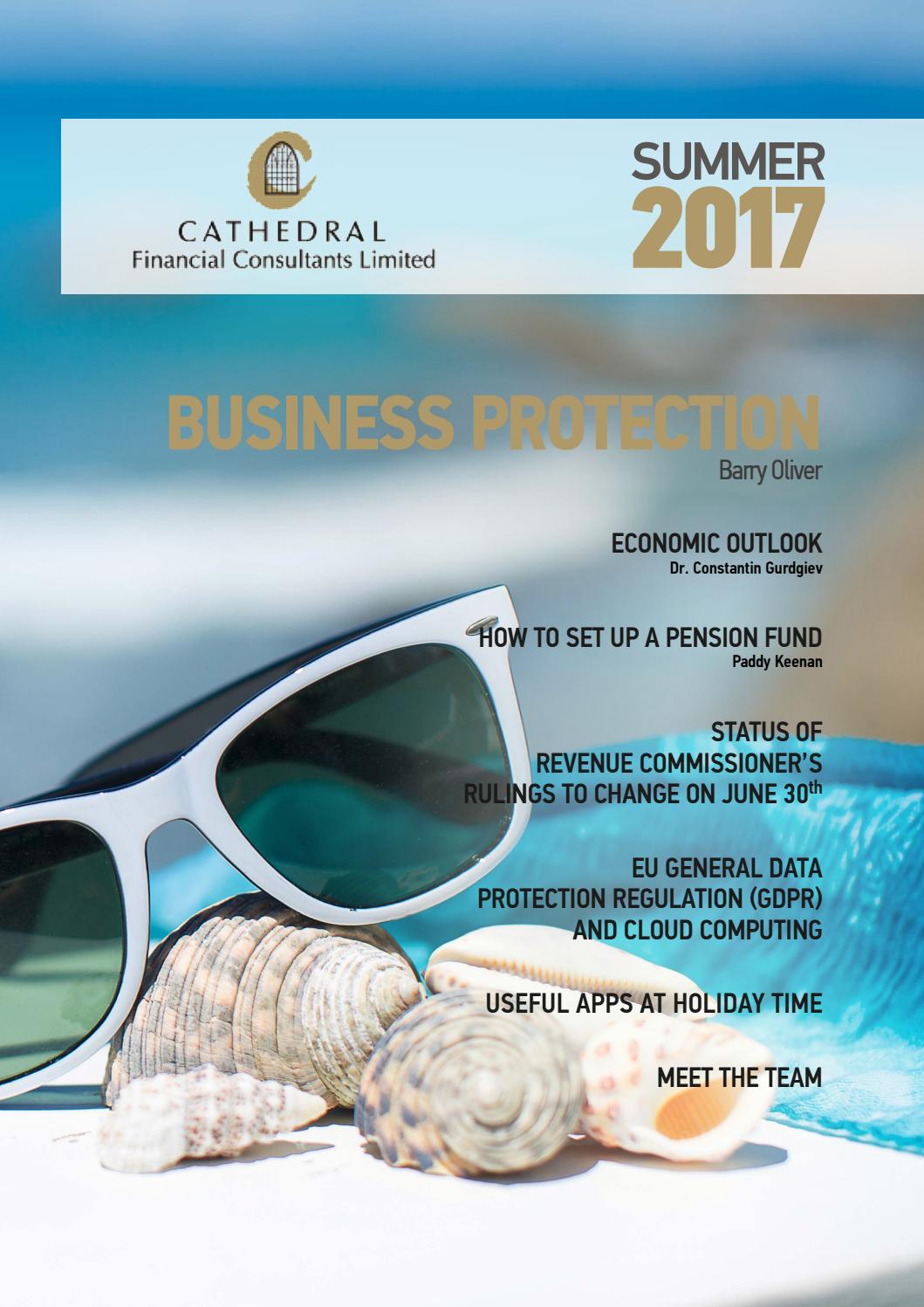 Cathedral Financial Consultants Ltd Summer 2017 by publications Issuu