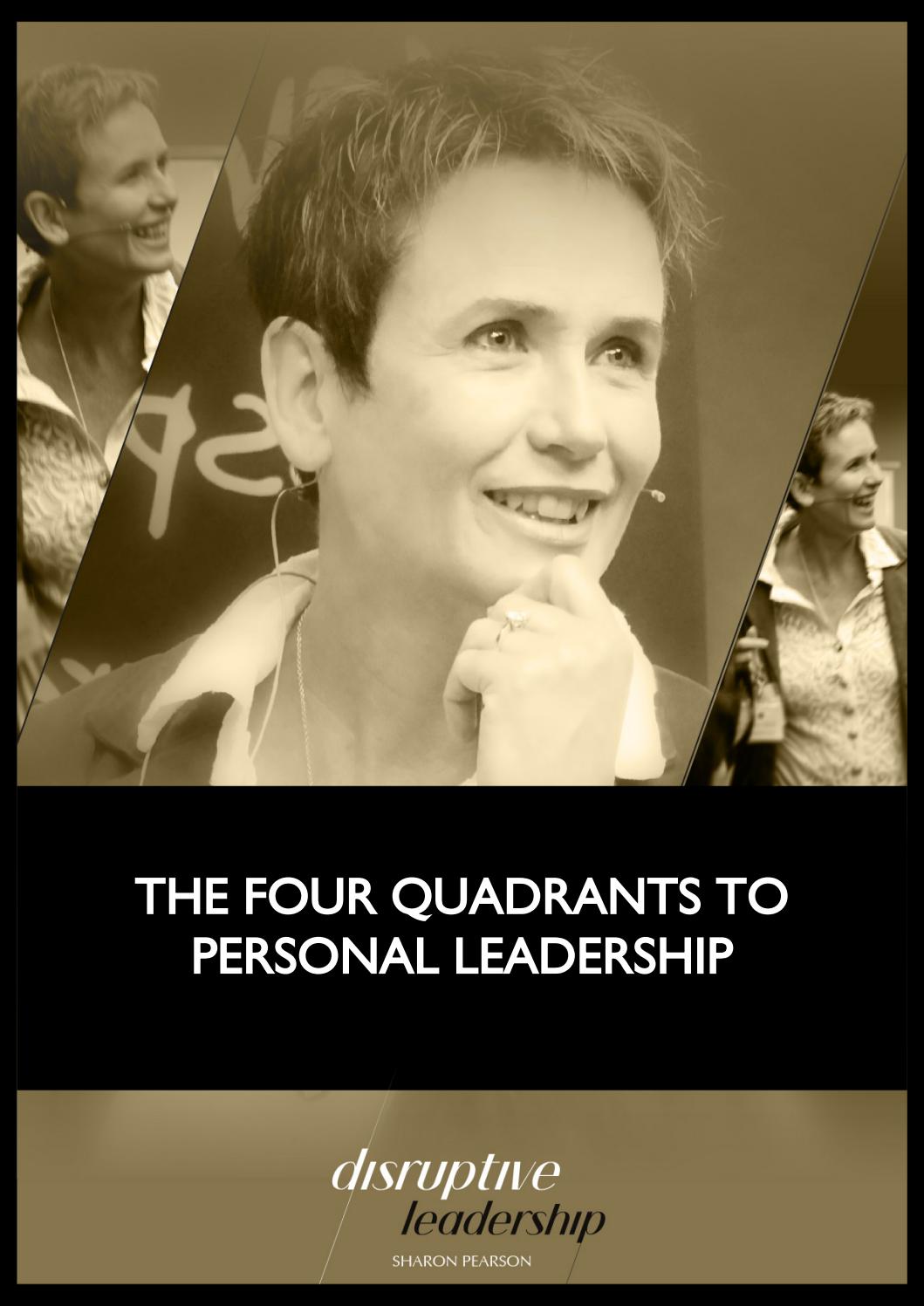 DL The Four Quadrants to Personal Leadership by The Coaching Institute ...