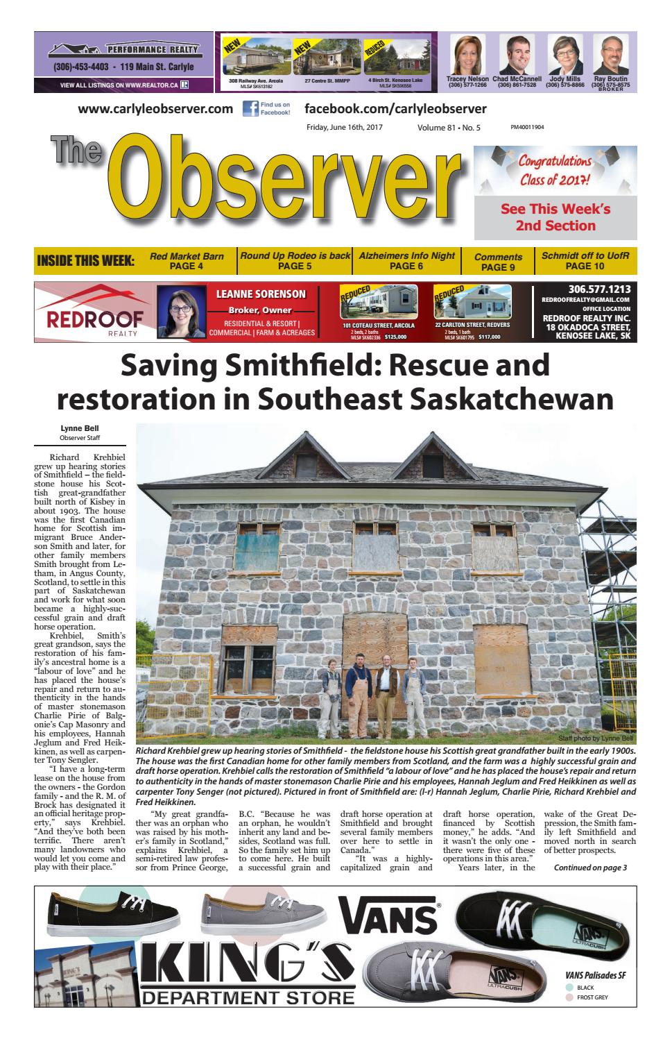 Carlyle Observer June 16, 2017 by Carlyle Observer Issuu