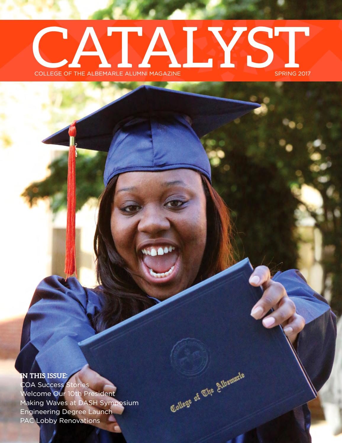 Catalyst Magazine by College of The Albemarle Issuu