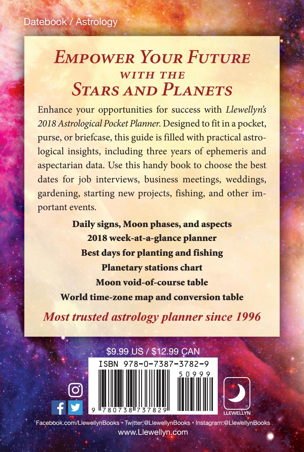 Llewellyn's 2018 Astrological Pocket Planner by Llewellyn Worldwide, LTD. - issuu