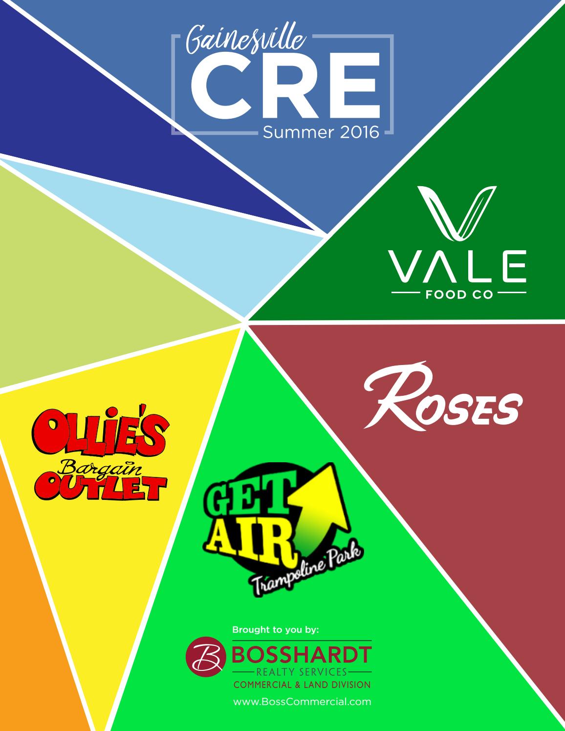 Gainesville Commercial Real Estate Summer 2017 by Bosshardt Realty