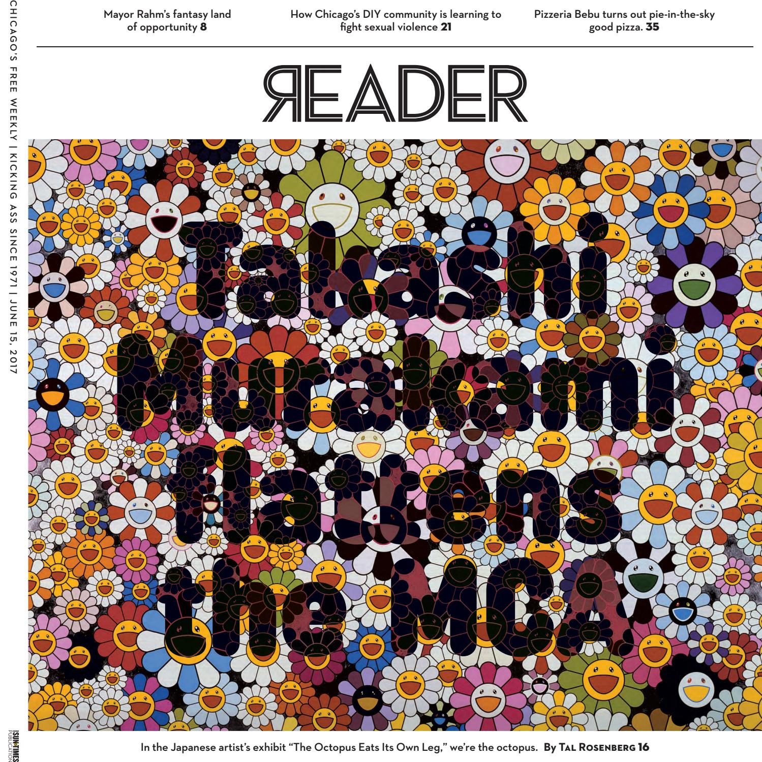 GARAGE magazine taps takashi murakami for 'split' cover story