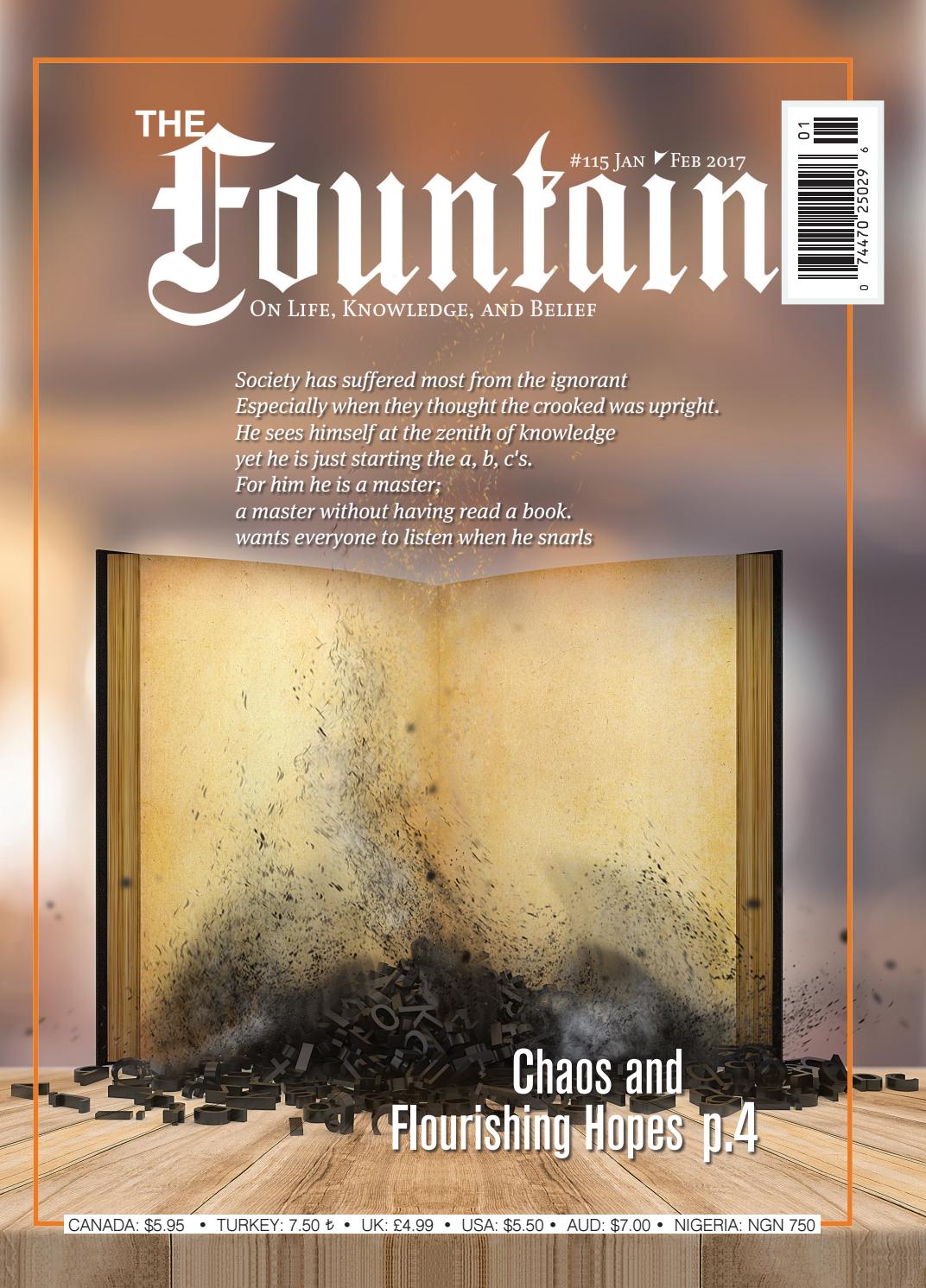 The Fountain 115 JanuaryFebruary 2017 by The Fountain Magazine Issuu