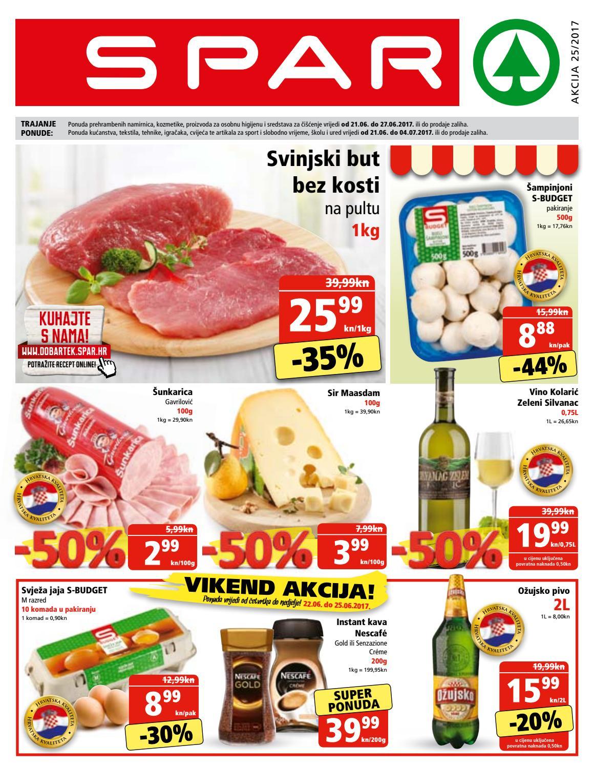 Spar katalog od 21 06 04 07 2017 by Catalog.hr - Issuu