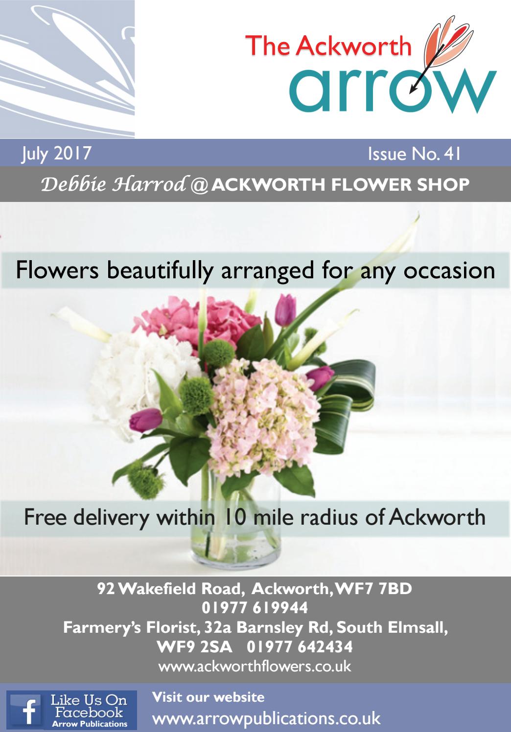 flower shop advertisement