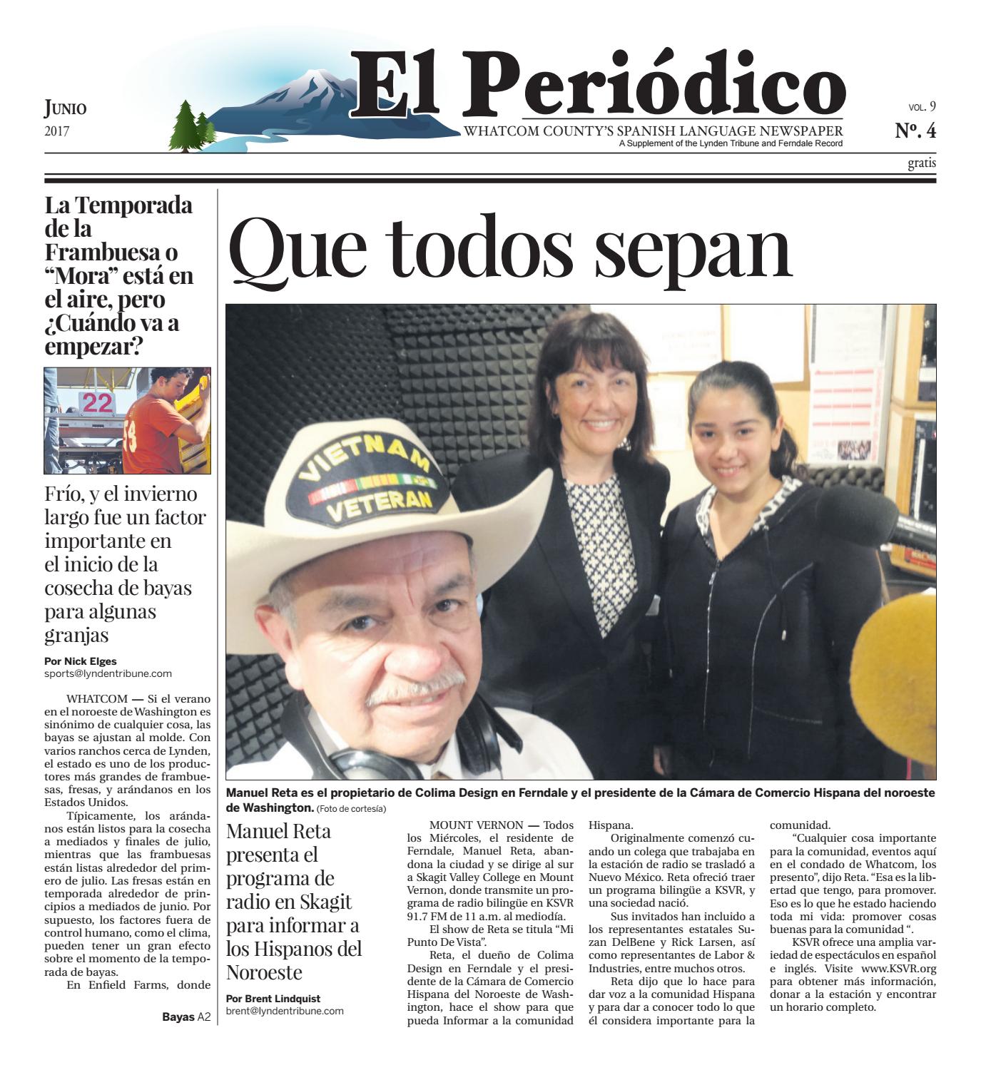 El Periodico June 2017 By Lynden Tribune Issuu