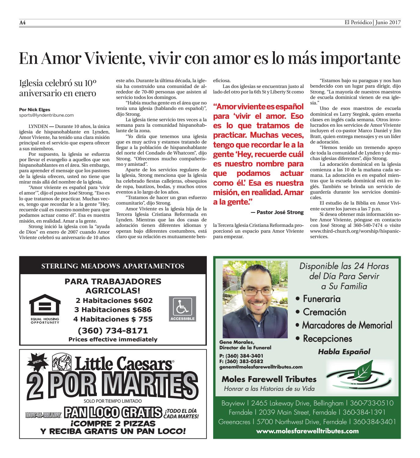 El Periodico June 2017 By Lynden Tribune Issuu