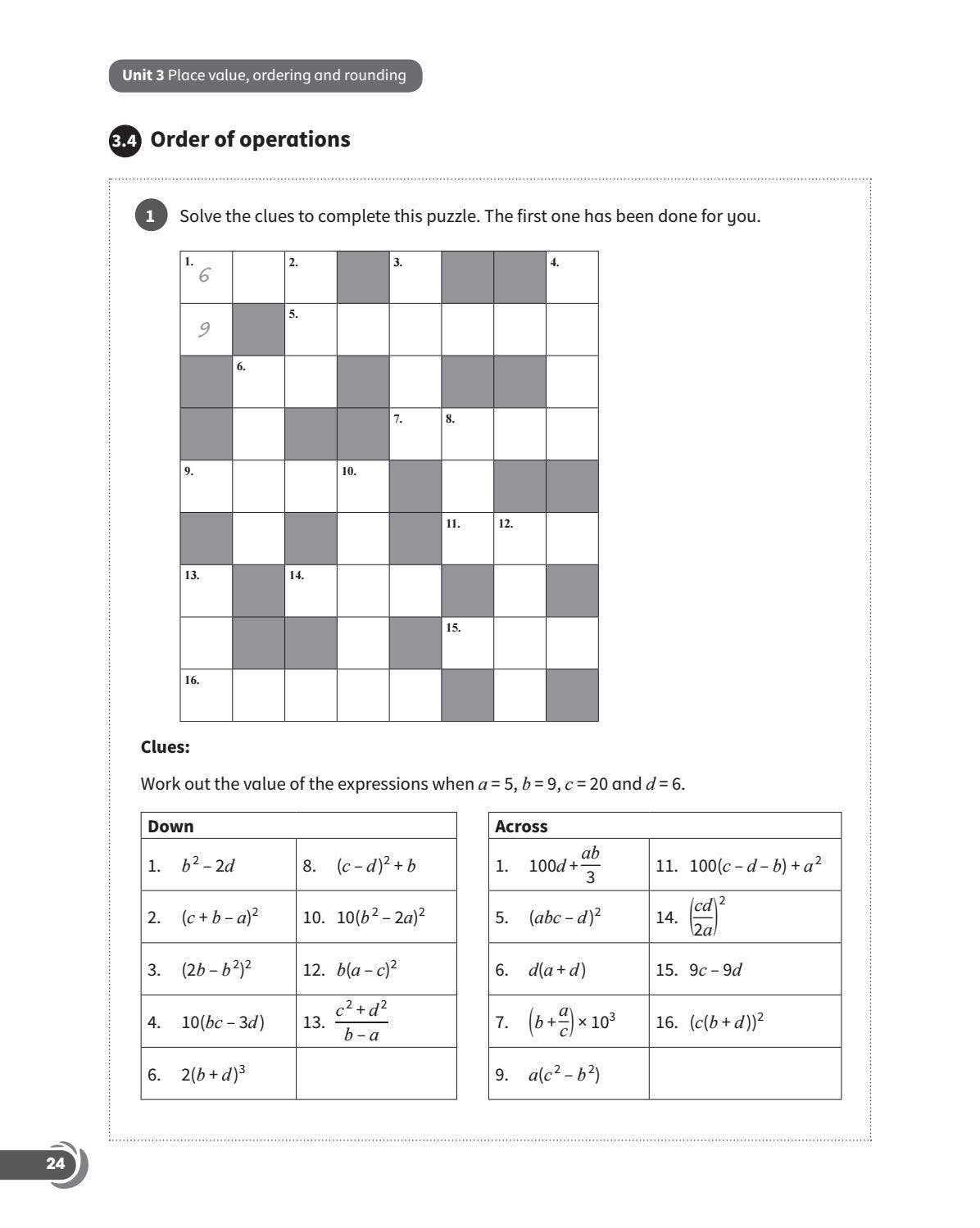 Preview Cambridge Checkpoint Mathematics Challenge 9 by Cambridge ...
