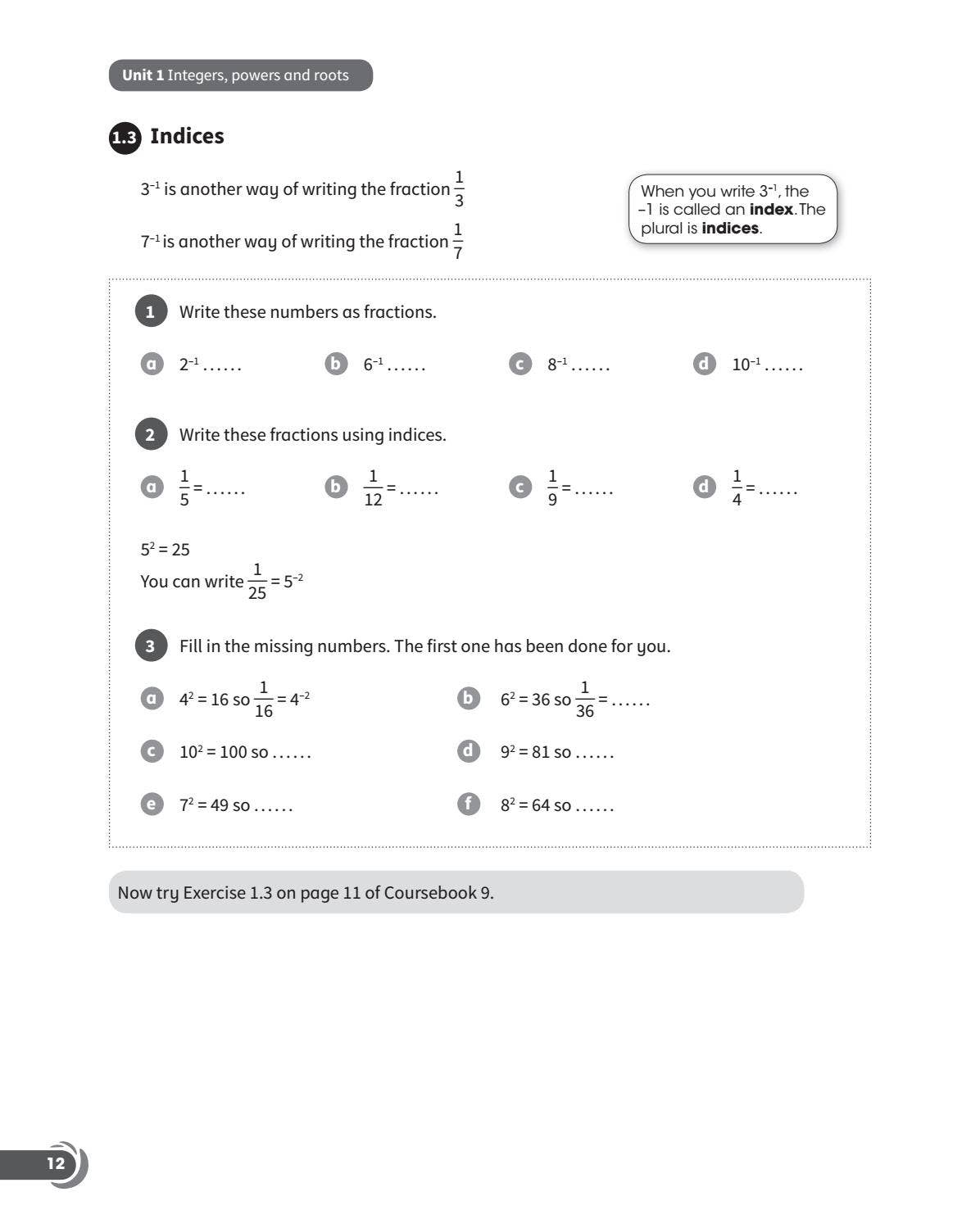 Preview Cambridge Checkpoint Mathematics Skills Builder 9 by Cambridge ...