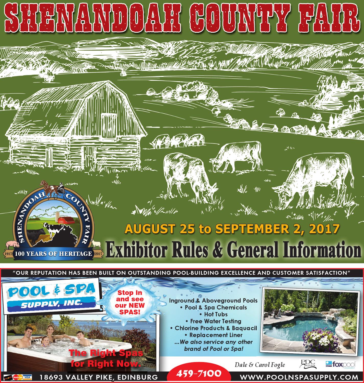 Shenandoah County Fair Catalog 2017 by Northern Virginia Daily Issuu