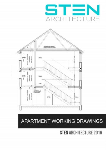 Apartment Working Drawings By Sten Architecture Issuu Page 1