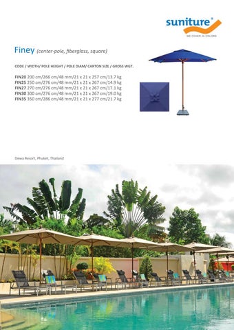 Suniture Umbrella 家具手册 第 9 页