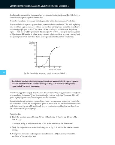 Preview Cambridge International AS and A Level Mathematics: Statistics ...