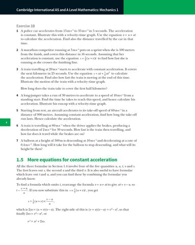 Preview Cambridge International AS and A Level Mathematics: Mechanics 1 ...