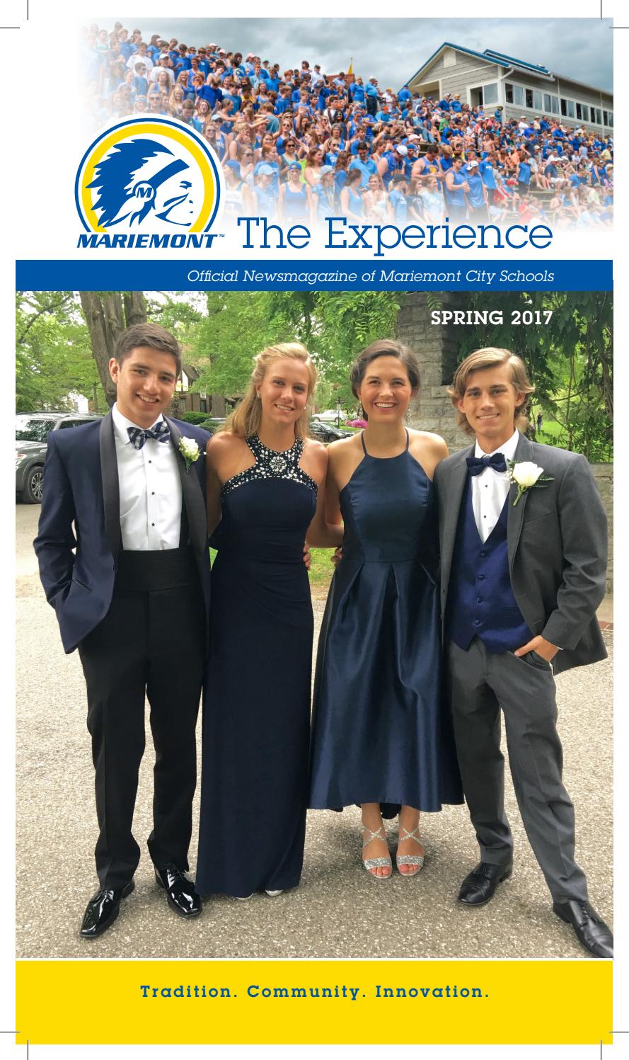 The Experience Spring 2017 by Mariemont City School District Issuu
