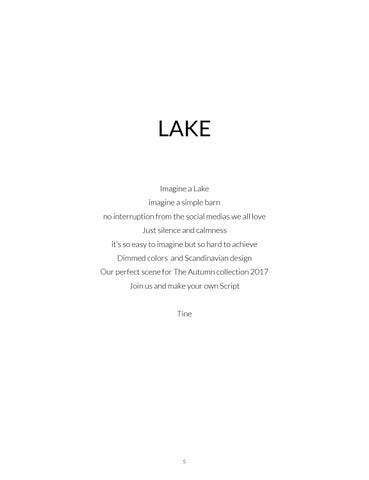 Lake A/W 家具产品集 2017 第 7 页