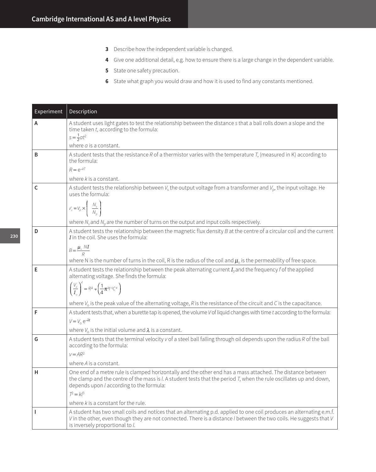 Preview Cambridge International AS and A Level Physics Workbook by ...