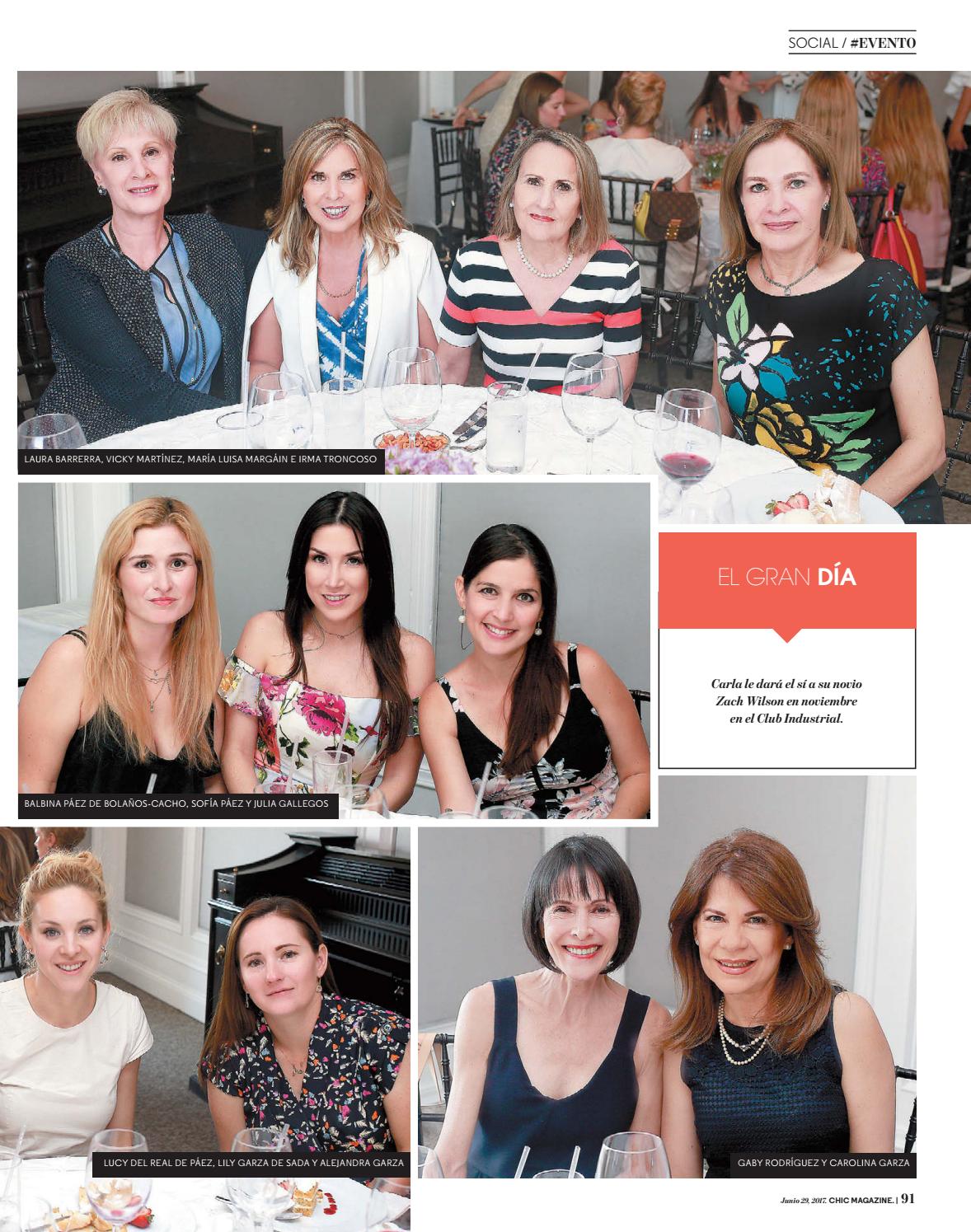 Chic Magazine Monterrey, núm. 556, 29jun2017 by Chic Magazine Monterrey -  Issuu