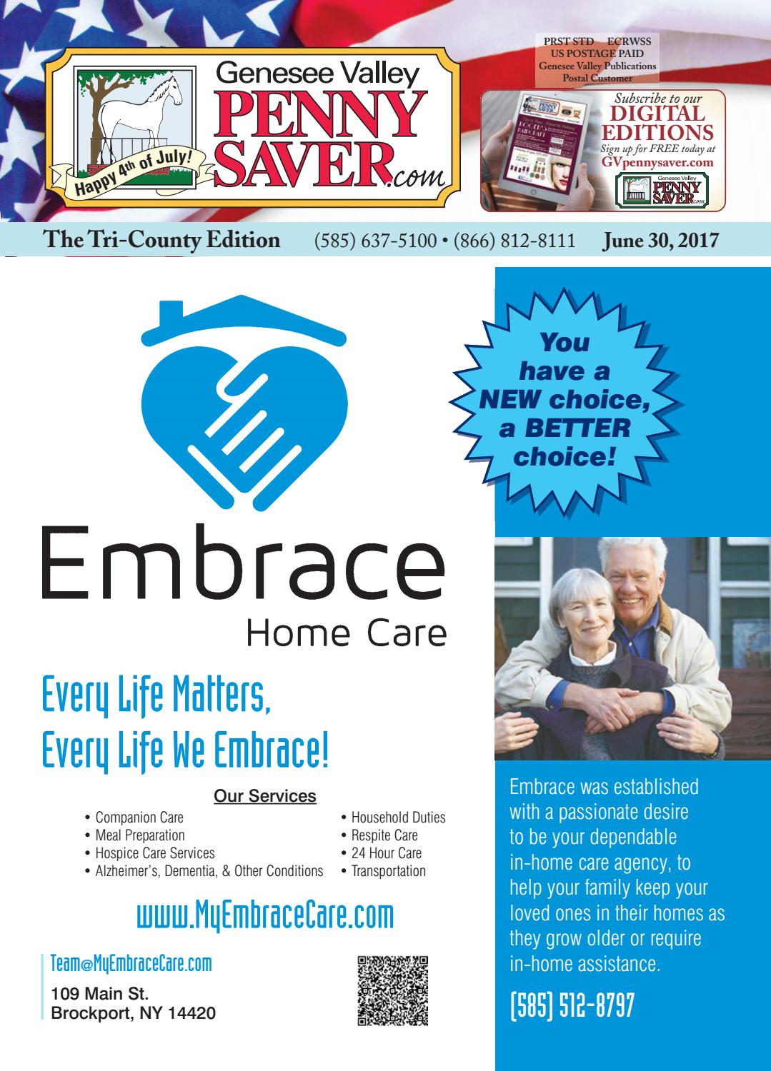 The Genesee Valley Penny Saver TriCounty Edition 6/30/17 by Featured