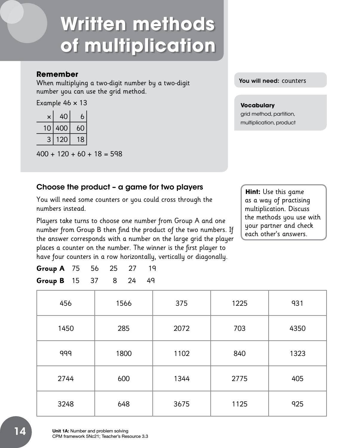 Preview Cambridge Primary Mathematics Skills Builder 5 by Cambridge ...