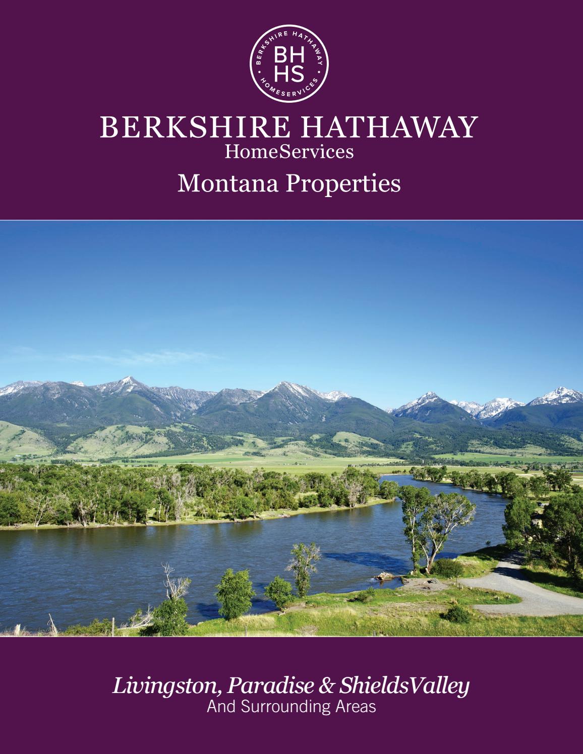 2017 Summer Livingston, Paradise & Shields Valley Real Estate by