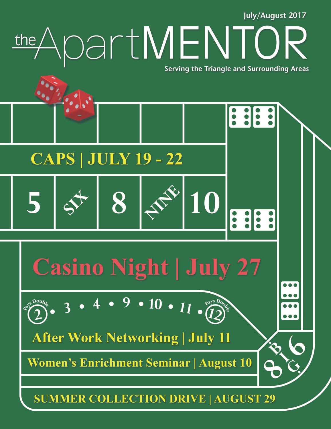 the ApartMentor 2017 July/August Issue by Triangle Apartment