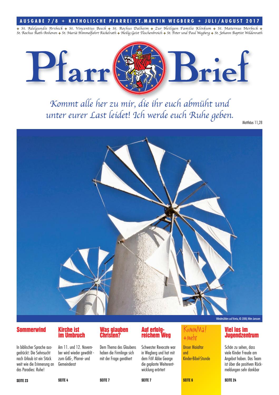 pfarrbrief maria himmelfahrt allach