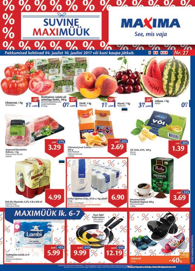 Maxima Rasva Maxima kliendileht nr 27 by Maxima Eesti - Issuu