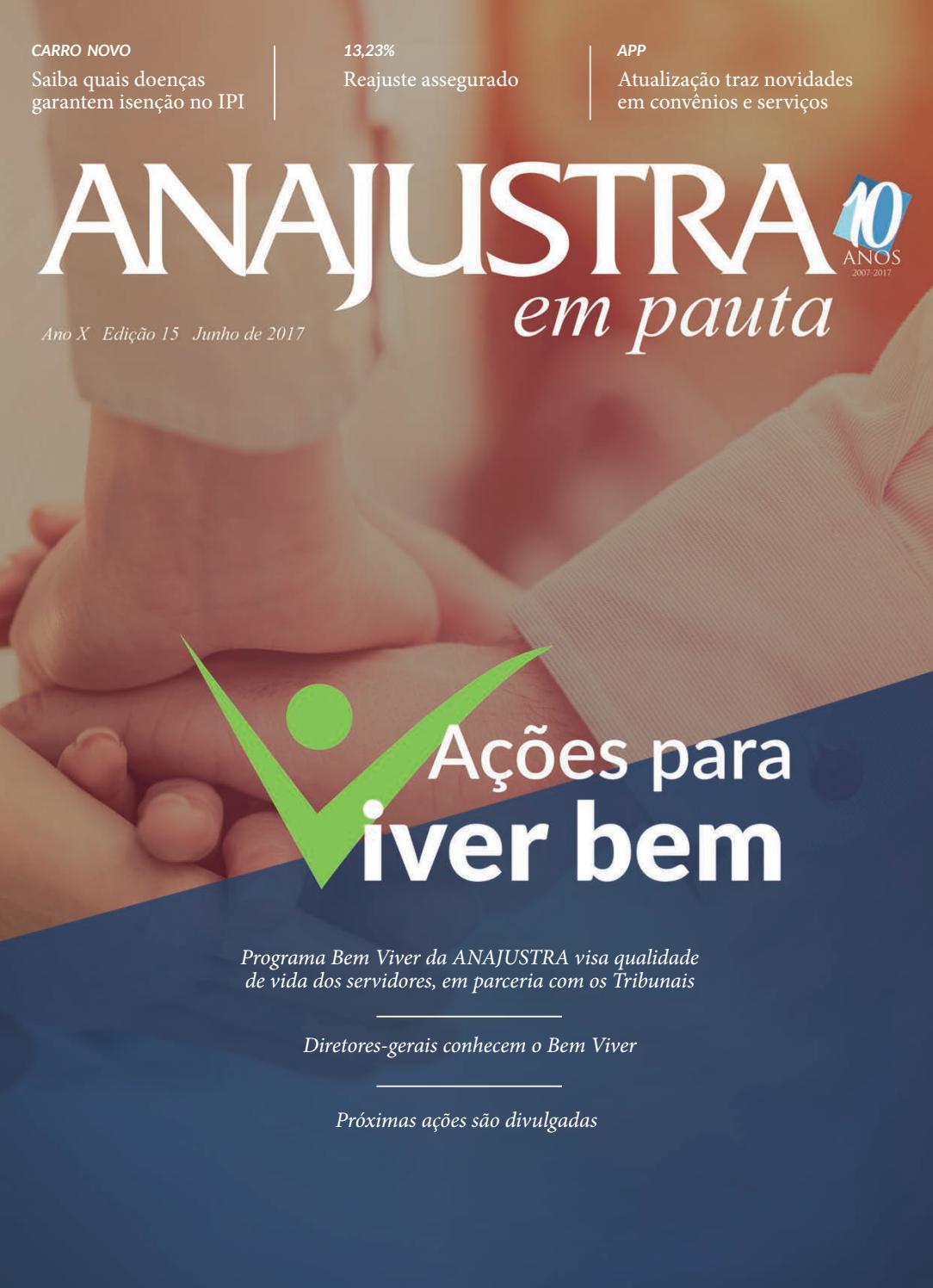 ANAJUSTRA em Pauta Edição 15 by ANAJUSTRA Anajustra Issuu
