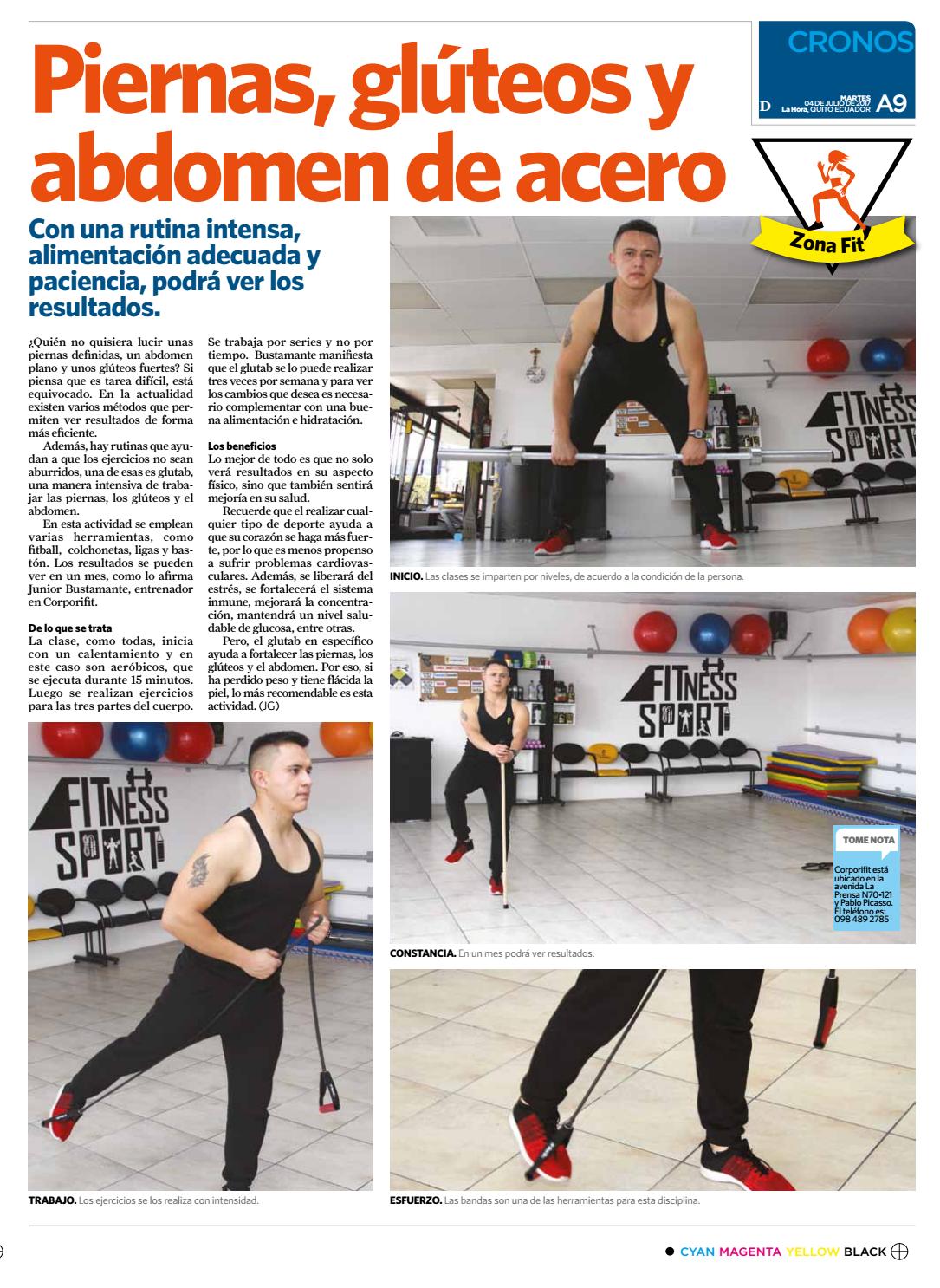 Intensa gluteos rutina de