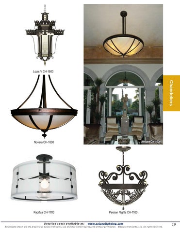 Solara Custom Doors & Lighting – 灯饰目录 2012 第 21 页