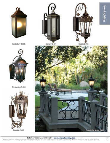 Solara Custom Doors & Lighting – 灯饰目录 2012 第 7 页