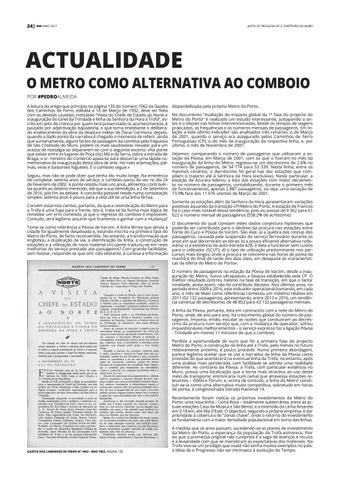 Boletim informativo da Junta 德文 Freguesia 德文 S. Cristóvão do Muro - Ed.4 第 24 页