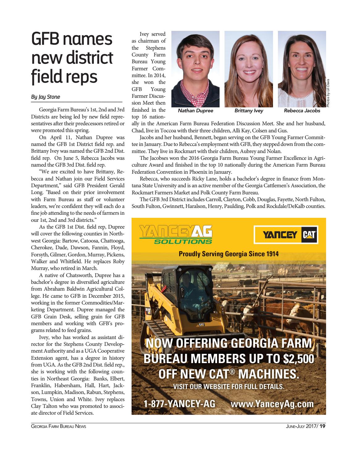 Farm Bureau News June / July 2017 by Farm Bureau Issuu