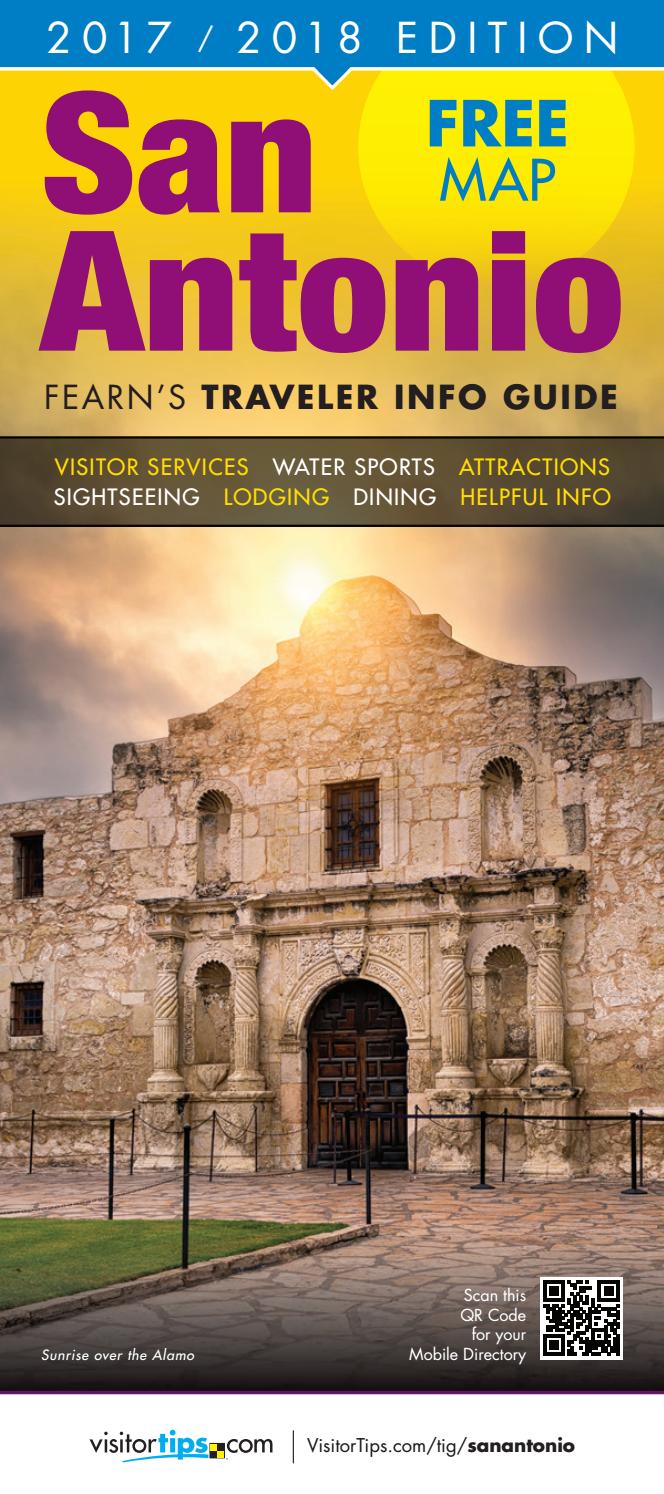 2017 / 2018 San Antonio Traveler Info Guide by Certified Folder Display - Issuu