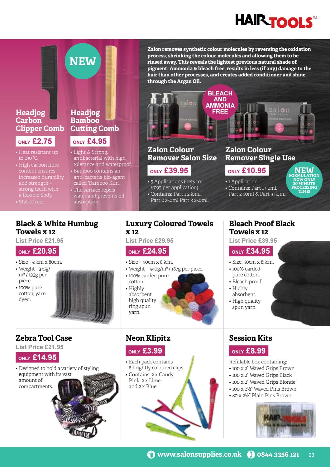 Salon Supplies July September 2017 Offer Brochure By Salon