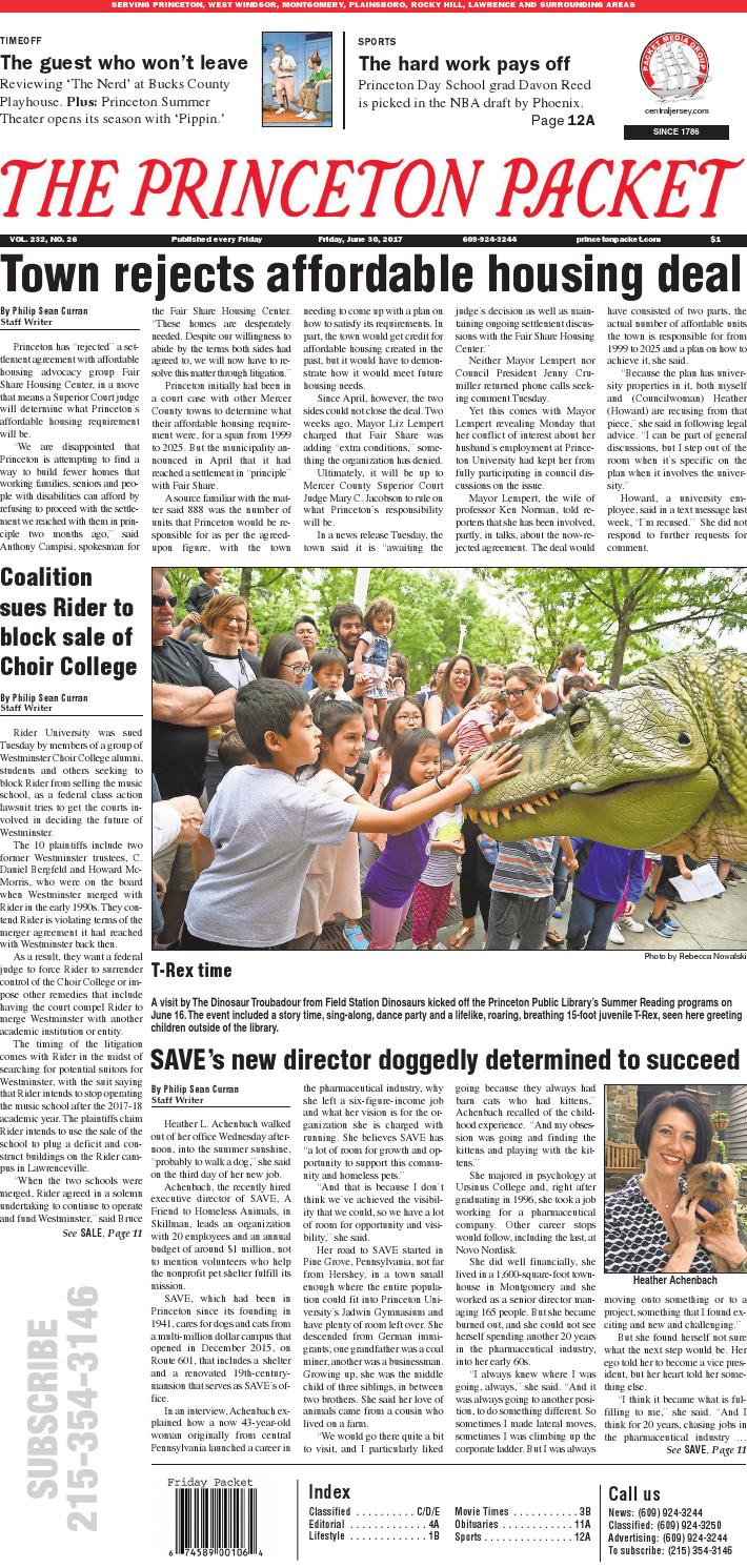 20170630 The Princeton Packet by NEWSPAPERS Issuu