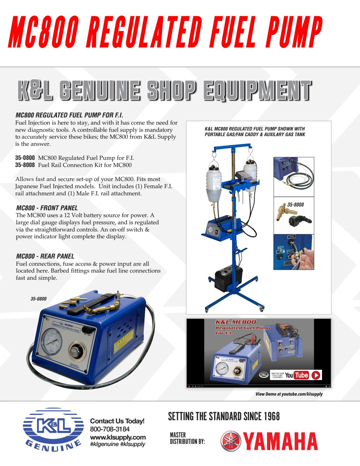 2017 Yamaha Marine Specialty Tool Catalog by K&L Supply Company Issuu