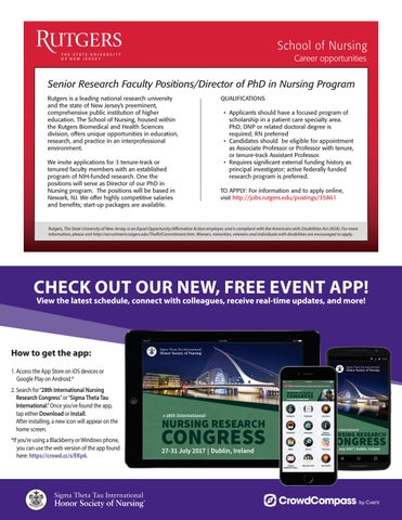 28th 国际 Nursing Research Congress 第 8 页