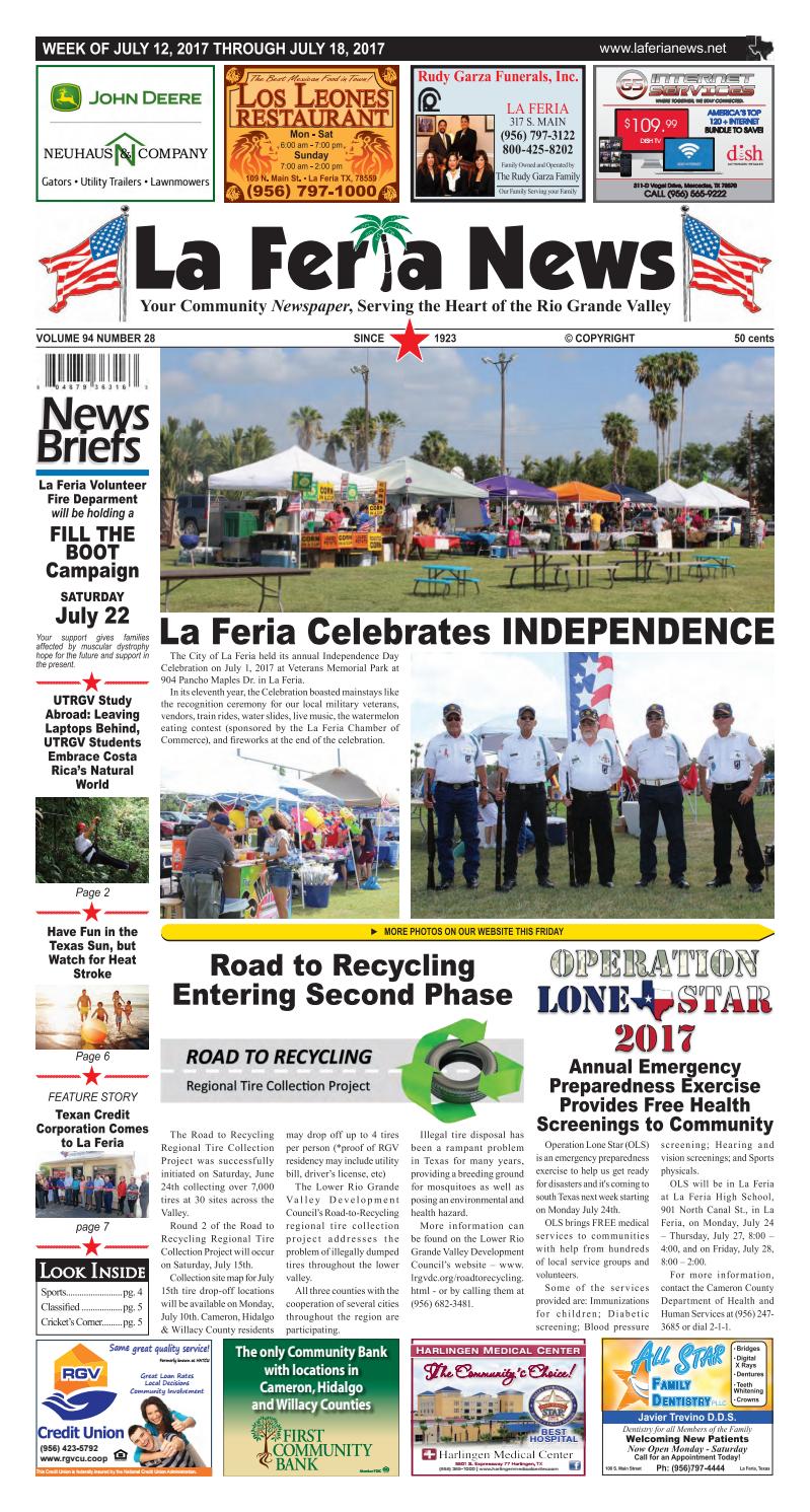 La Feria News July 12, 2017 by La Feria News Issuu